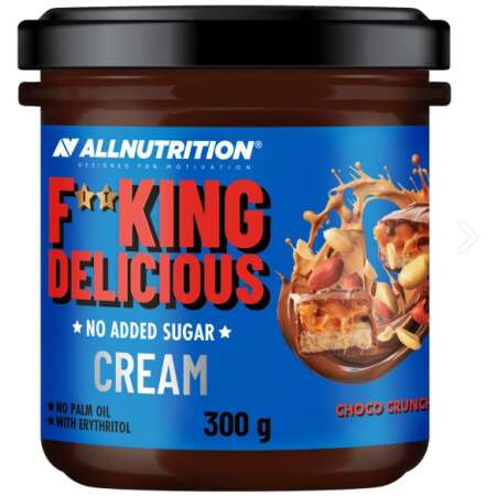 Allnutrition Fitking Delicious Cream, Choco Crunch - 300g