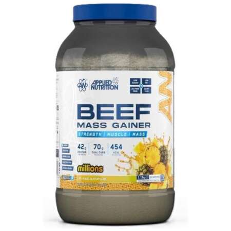 Applied Nutrition Beef Mass Gainer, Millions Pineapple - 3130g