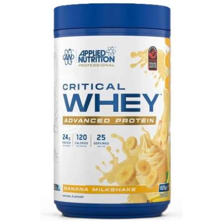 Applied Nutrition Critical Whey, Banana Milkshake - 825g