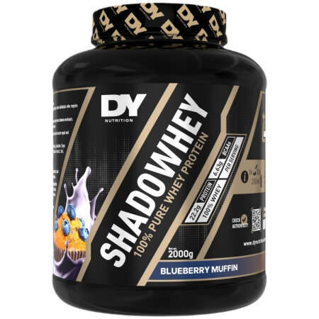 Dorian Yates ShadoWhey 100% Pure Whey Protein, Blueberry Muffin - 2000g