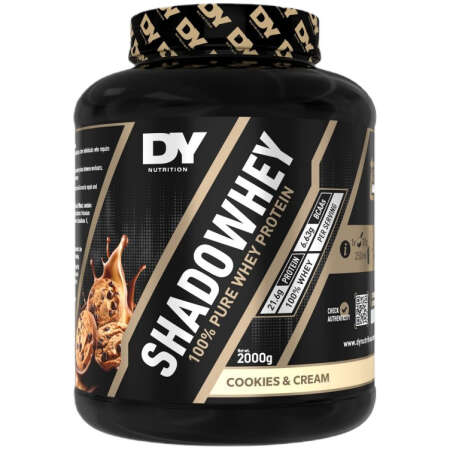 Dorian Yates ShadoWhey 100% Pure Whey Protein, Cookies & Cream - 2000g