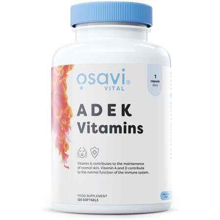 Osavi ADEK Vitamins - 120 softgels