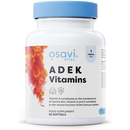 Osavi ADEK Vitamins - 60 softgels