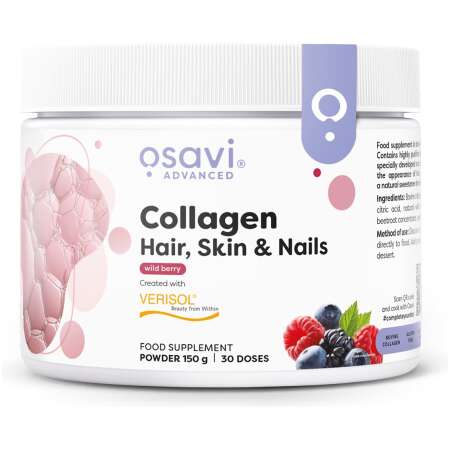 Osavi Collagen Peptides (Hair Skin & Nails), Wild Berry - 150g
