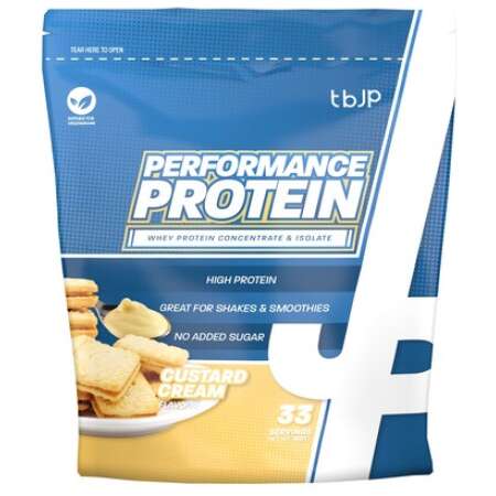 Trained by JP Performance Protein, Custard Cream - 1000g