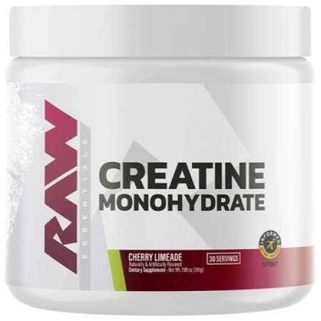 Raw Nutrition Creatine Monohydrate, Cherry Limeade - 201g