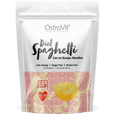 OstroVit Diet Spaghetti Carrot Konjac Noodles - 400g