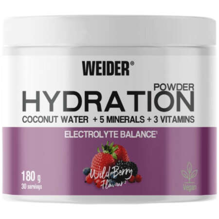 Weider Hydration Powder, Wild Berry - 180g