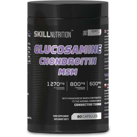 Skill Nutrition Glucosamine Chondroitin MSM - 90 caps