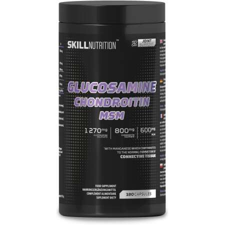 Skill Nutrition Glucosamine Chondroitin MSM - 180 caps