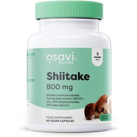 Osavi Shiitake, 800mg - 60 vegan caps