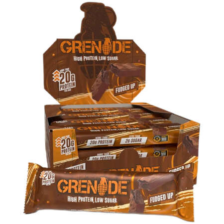 Grenade Protein Bars, Fudged Up - 12 x 60g