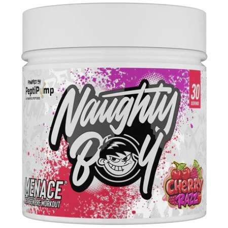 Naughty Boy Menace V2, Cherry Razz - 210g