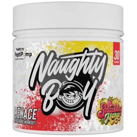Naughty Boy Menace V2, Strawberry Mango - 210g