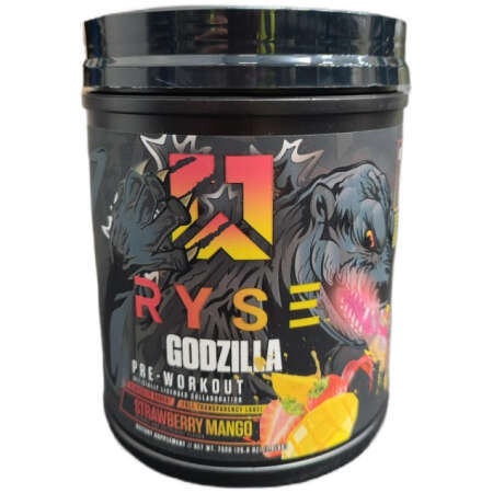 RYSE Godzilla Pre-Workout, Strawberry Mango - 732g