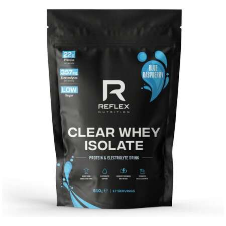Reflex Nutrition Clear Whey Isolate, Blue Raspberry - 510g
