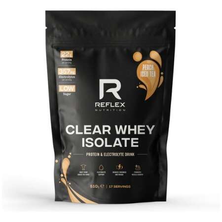 Reflex Nutrition Clear Whey Isolate, Peach Iced Tea - 510g