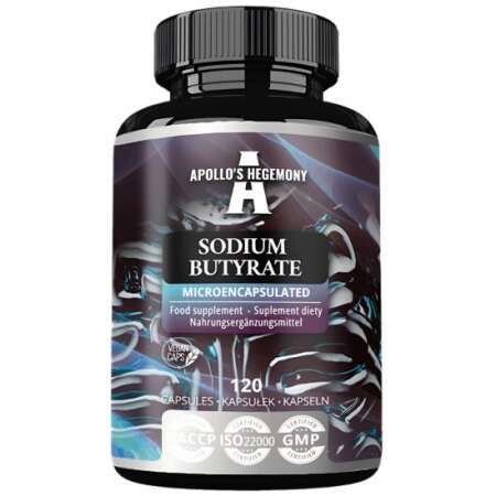 Apollo's Hegemony Sodium Butyrate Microencapsulated - 120 caps