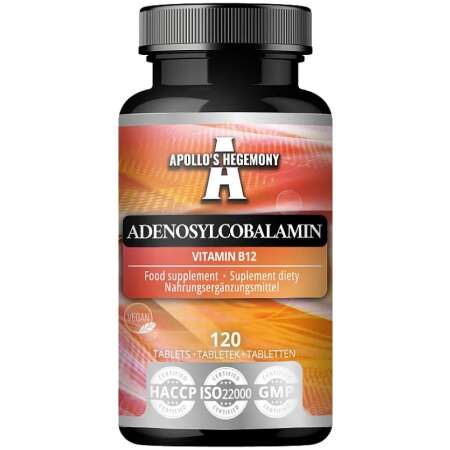 Apollo's Hegemony Adenosylcobalamin Vitamin B12 - 120 tablets