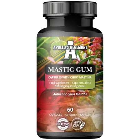 Apollo's Hegemony Mastic Gum with Chios Mastiha - 60 vcaps