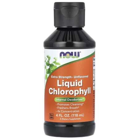 NOW Foods Extra Strength Chlorophyll Liquid, Unflavoured - 118 ml.
