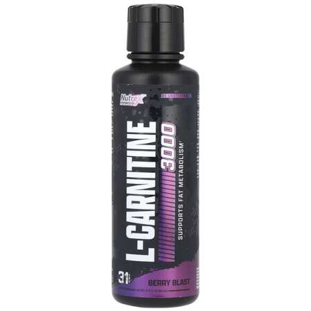 Nutrex Liquid Carnitine 3000, Berry Blast - 465 ml.