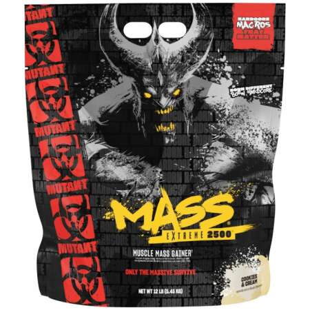 Mutant Mutant Mass Extreme 2500, Cookies & Cream - 5450g