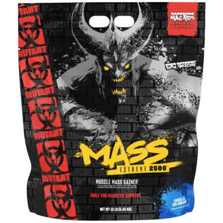 Mutant Mutant Mass Extreme 2500, Vanilla Ice Cream - 5450g