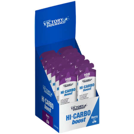 Weider HI Carbo Boost, Berry - 12 x 76g