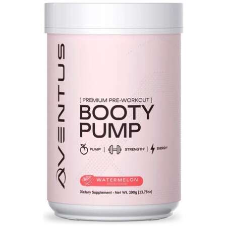 Aventus Supplements Booty Pump - Premium Pre-Workout, Watermelon - 390g