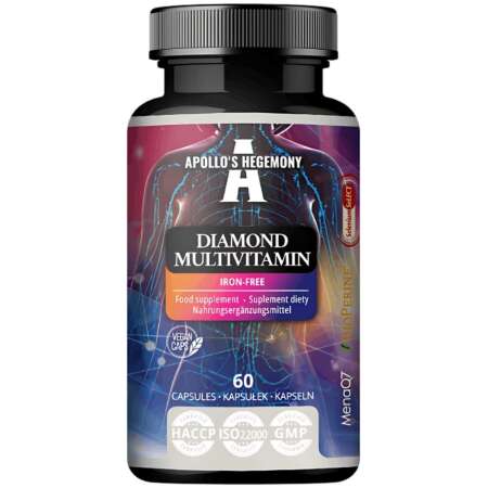 Apollo's Hegemony Diamond Multivitamin Iron-Free - 60 vcaps