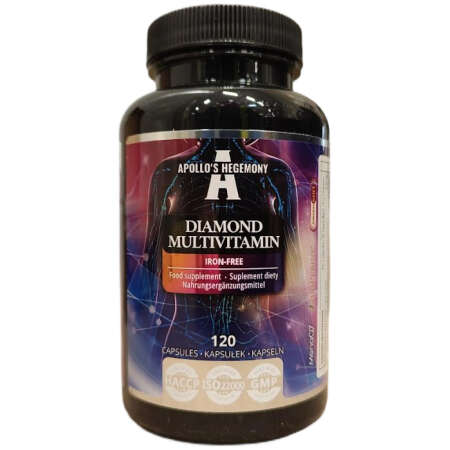 Apollo's Hegemony Diamond Multivitamin Iron-Free - 120 vcaps