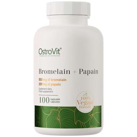 OstroVit Bromelain + Papain - 100 caps