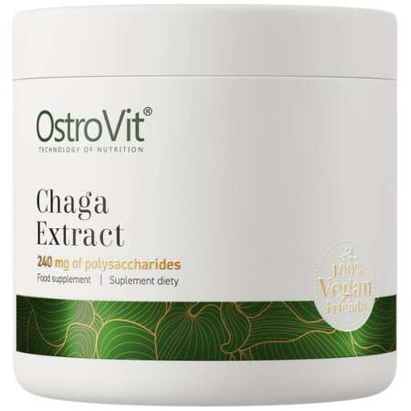 OstroVit Chaga Extract Powder - 50g