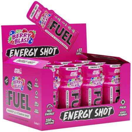 Applied Nutrition Bodyfuel Energy Shots, Berry Blast - 12 x 60 ml.