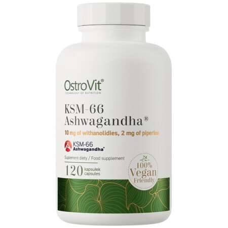 OstroVit KSM-66 Ashwagandha - 120 caps