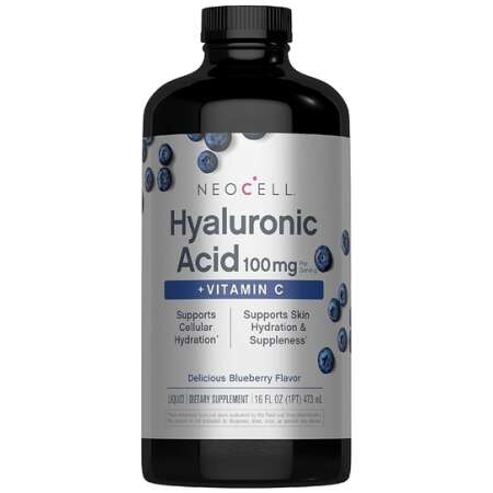 NeoCell Hyaluronic Acid Liquid, Blueberry - 473 ml.
