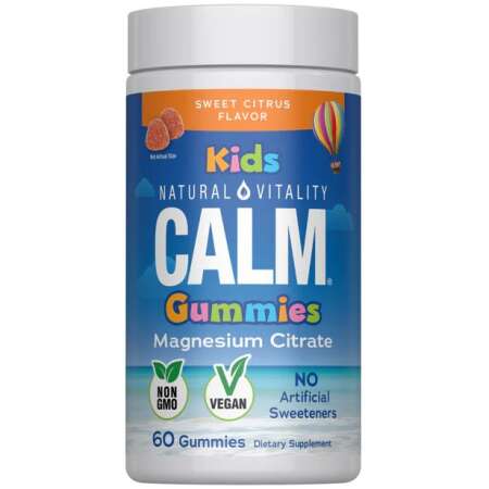 Natural Vitality Calm Kids Gummies, Sweet Citrus - 60 gummies