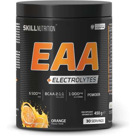 Skill Nutrition EAA + Electrolytes, Orange - 450g