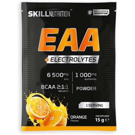 Skill Nutrition EAA + Electrolytes, Orange - 15g (1 serving)
