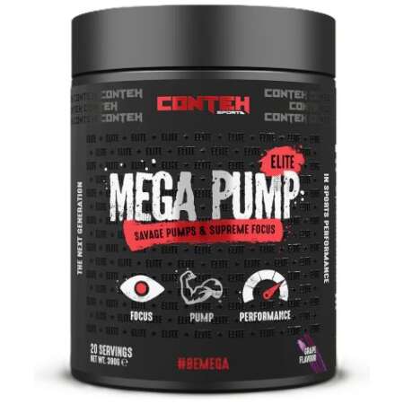 Conteh Sports Mega Pump Elite, Grape - 390g