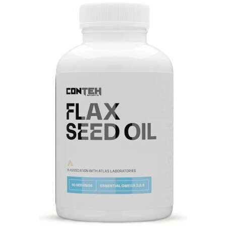 Conteh Sports Flax Seed Oil - 60 caps