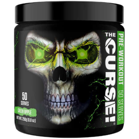 JNX Sports The Curse! Pre-Workout (EU), Green Apple - 250g