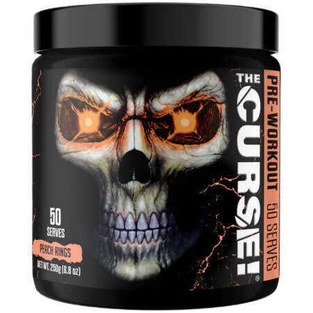 JNX Sports The Curse! Pre-Workout (EU), Peach Rings - 250g