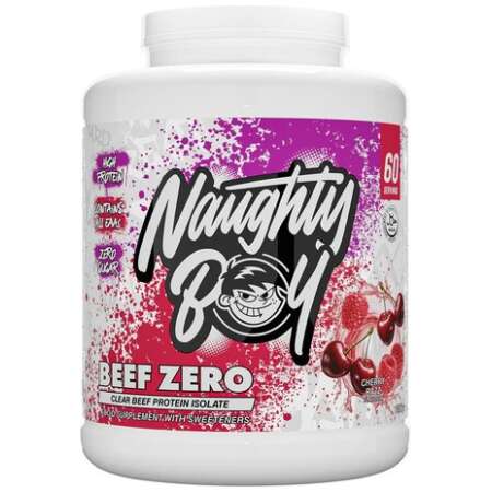 Naughty Boy Beef Zero, Cherry Razz - 1800g
