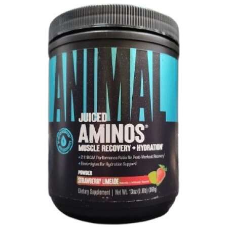 Animal Animal Juiced Aminos, Strawberry Limeade - 369g