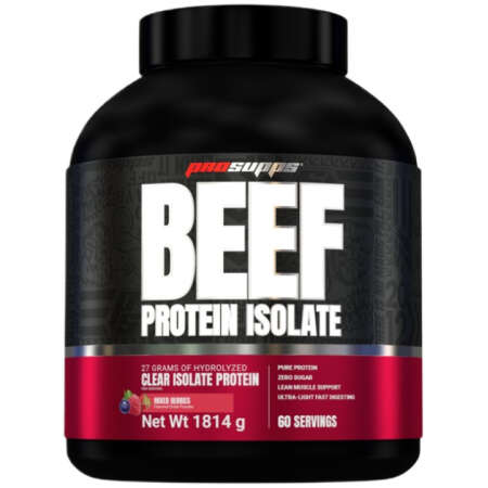 ProSupps Beef Protein Isolate, Mixed Berries - 1814g