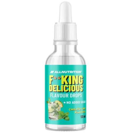 Allnutrition Fitking Delicious Flavour Drops, Chilito Lime - 50 ml.