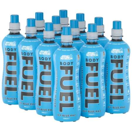 Applied Nutrition Bodyfuel Electrolyte & Vitamin Water, Icy Blue Raz - 12 x 500 ml.