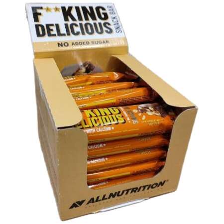 Allnutrition Fitking Delicious Snack Bar, Caramel Peanut (EAN 5902837755908) - 24 x 40g